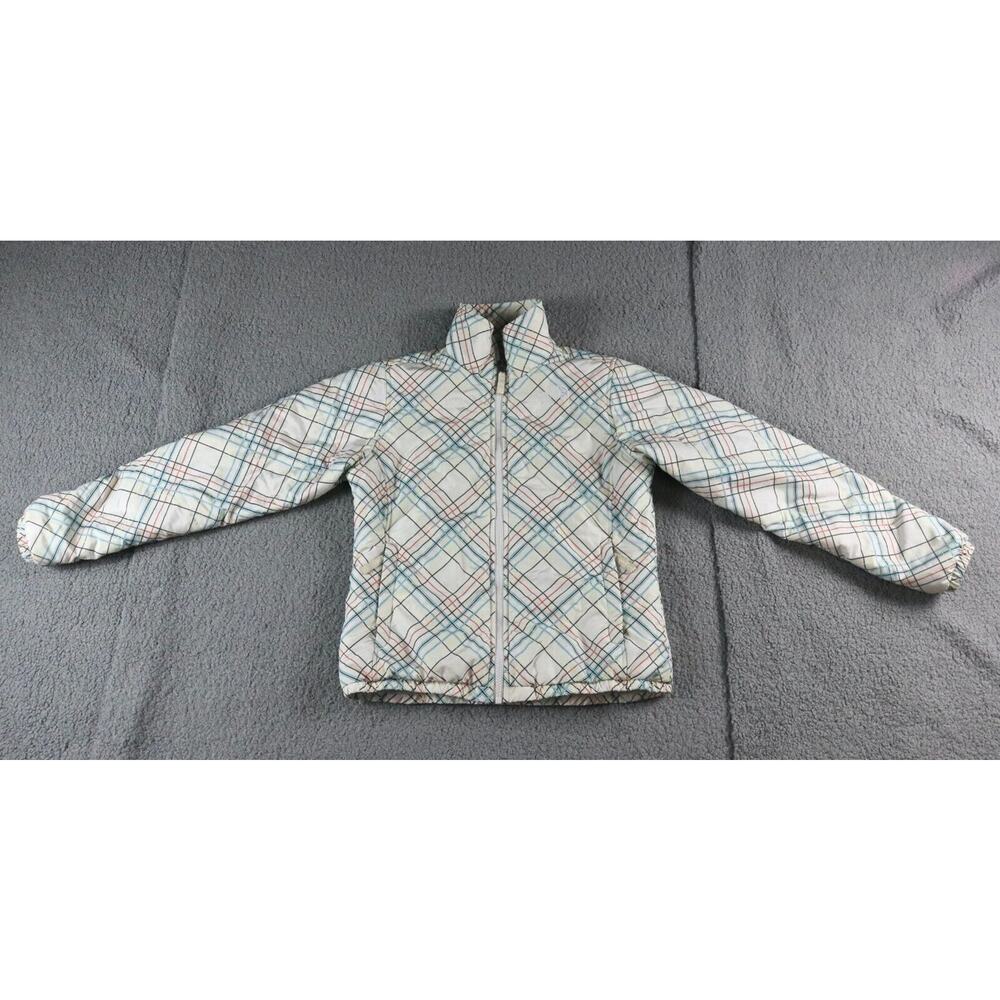 The North Face Jacket Womens XS Rainbow Stripped Quilted Lightweight Zip 2016